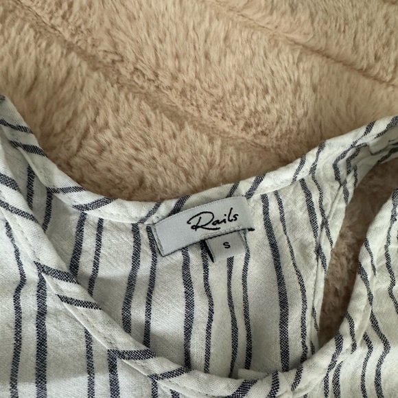 Rails brand Jette Romper in Manchester Stripe - Picture 9 of 12